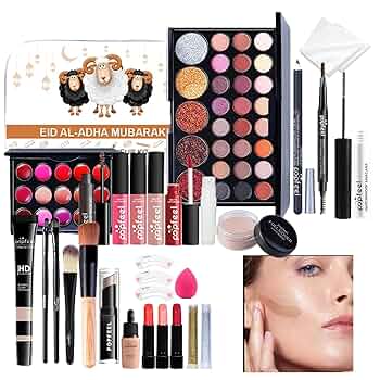 メイクセット み Amazon.co.jp: SAEYZ メイクセット メイクアップキット 24点